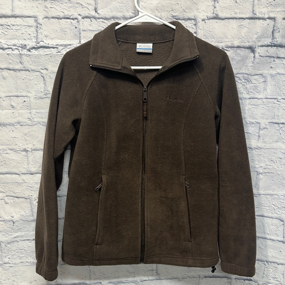Columbia Brown Fleece Jacket